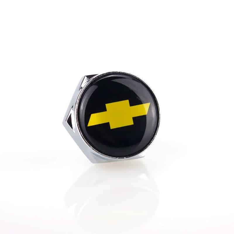 Chevrolet Silver License Plate Bolts